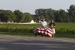 American Legion Annual Flag Retirement Ceremony June 15, 2018